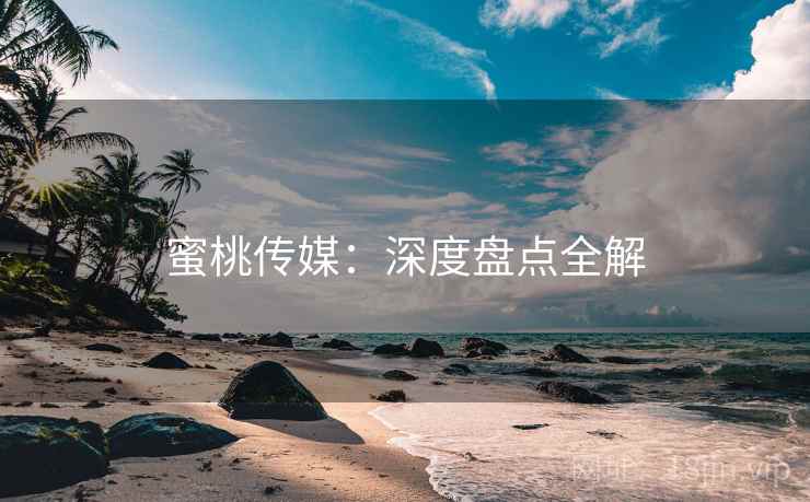 蜜桃传媒：深度盘点全解  第2张