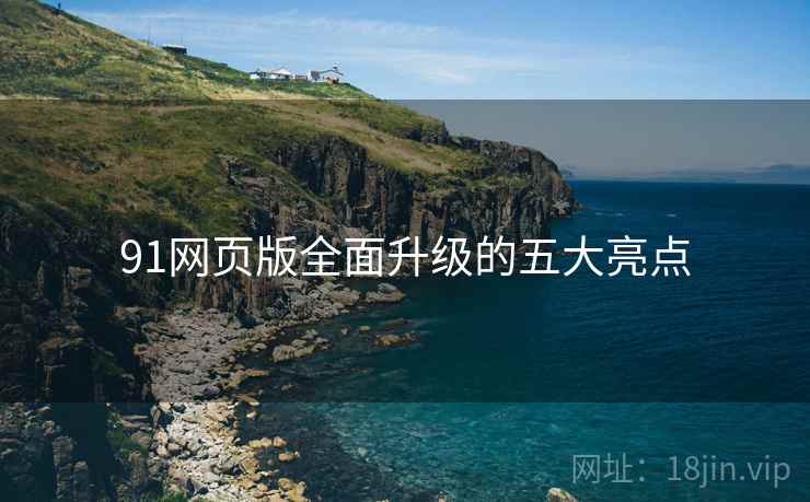 91网页版全面升级的五大亮点  第2张
