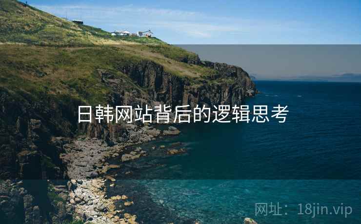日韩网站背后的逻辑思考  第1张