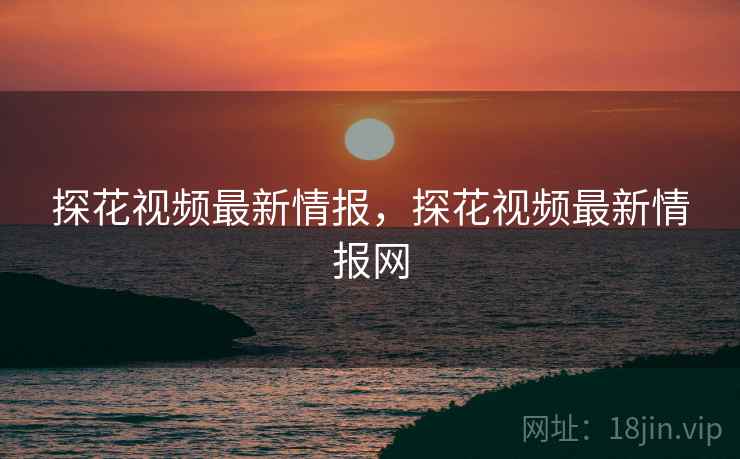 探花视频最新情报，探花视频最新情报网  第2张